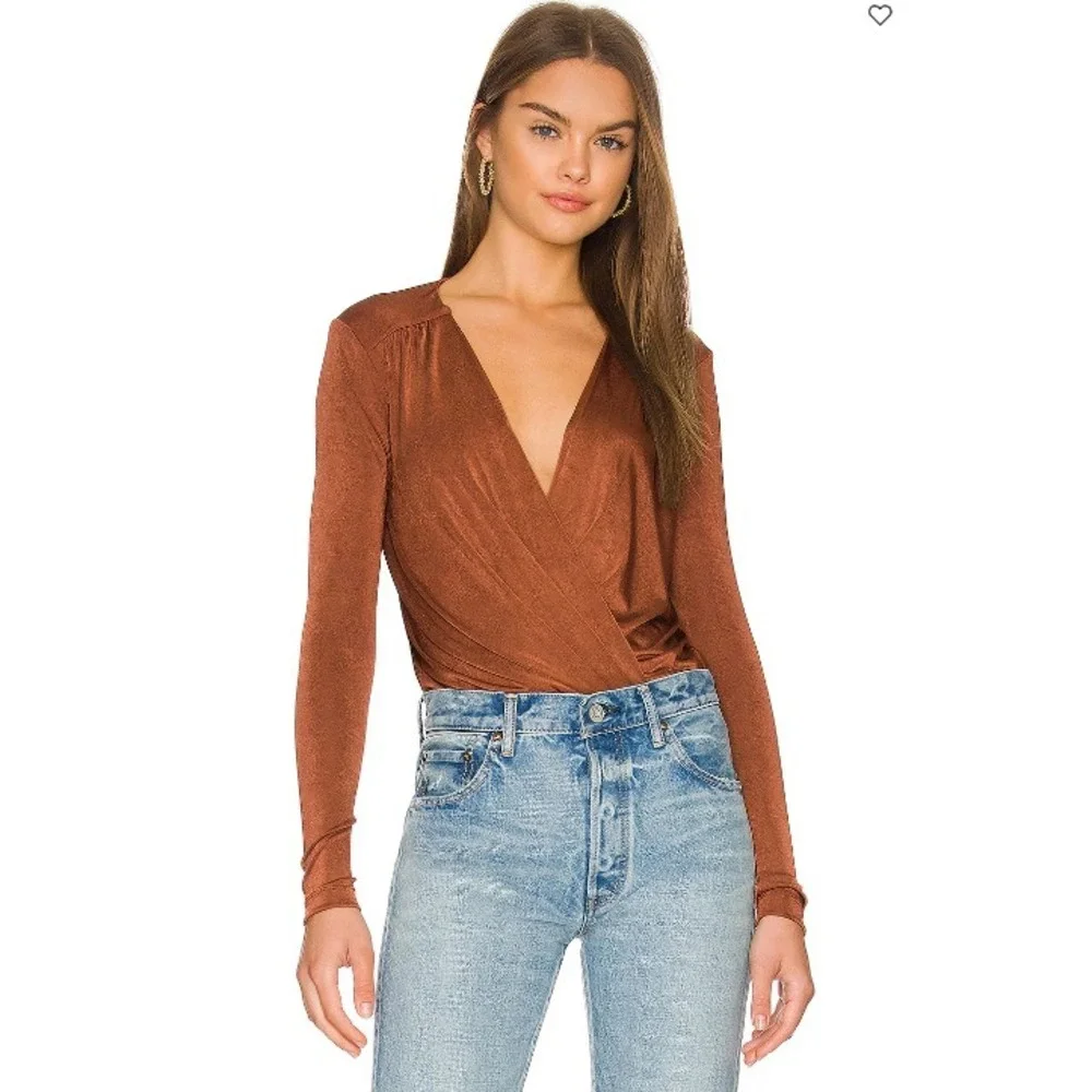 Free People® (Women's MEDIUM) Turnt™‎ Bodysuit in Mesa